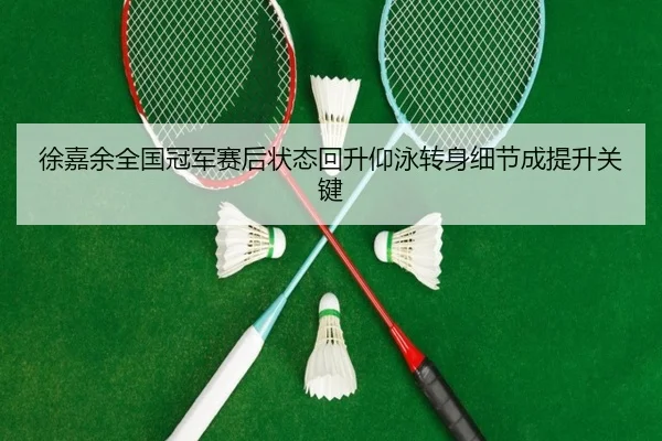 徐嘉余全国冠军赛后状态回升仰泳转身细节成提升关键